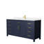 Beckett 66" Freestanding Single Bathroom Vanity with Cultured Marble Top-245638951-237132391-245638944
