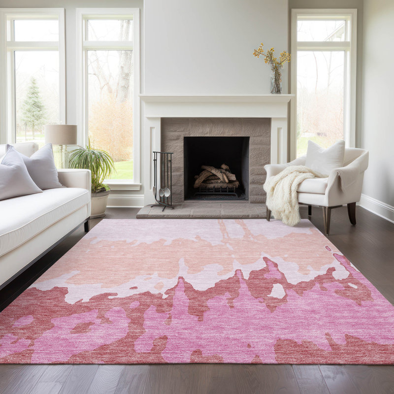  Chayden Area Rug with Non-Slip Backing, Rectangle 2'6" x 3'10"