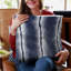 Housse de coussin carré en polyester / mélange de polyester Fluffy Fields-86565236-93840069-93840065