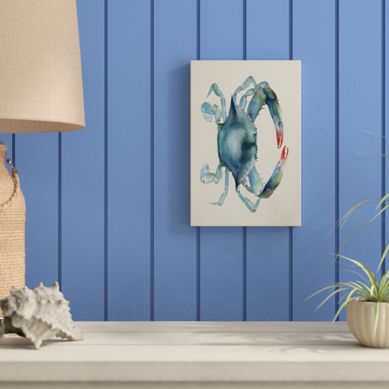 "Sea Dweller III" par Grace Popp, reproduction d'art sur toile, H 12 po x l 8 po, Toile tendue