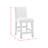 Goodloe 8PC Counter Height Dining Set -Table, Four Chairs And Complete Bench-103484935