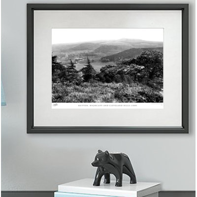 Hutton, Highcliff And Cleveland Hills C1885 - Single Picture Frame Print