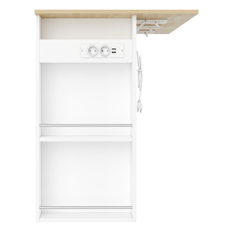 75 cm Bar Cabinet Bar Cabinet, White