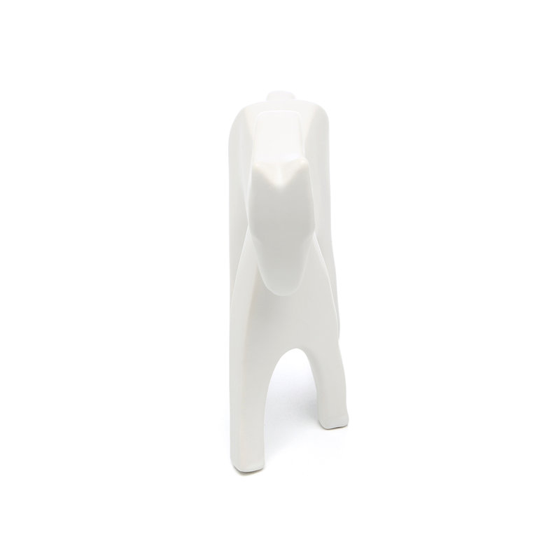 Horse-Matte White