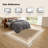 Bedsure 9'X 12' Plush Imitation Faux Wool Area Rug – Premium Soft Natural Ivory Carpet, Pet Friendly Machine Washable, All-Season Cozy Comfort For Living Room, Bedroom & Home Decor-128902259-128902262
