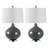 Jarayah Glass USB Table Lamp