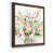 Toile avec cadre en noyer