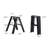 lucano 2 - Step Aluminum Lightweight Folding Ladder Step Stool-728233503