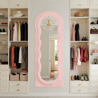 Irregular Wavy Full Length Mirror