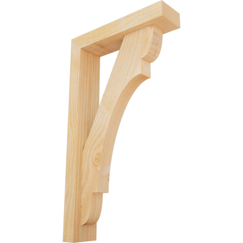 Support de bloc olympique avec entretoise décalée, 28 x 16, Sapin Douglas de l 4 po (scié brut)