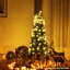 Arbre de Noël artificiel pin floqué-1367587725