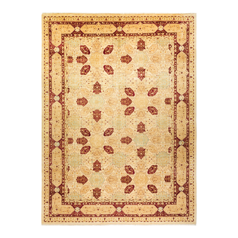 Classic One-of-a-Kind 10' 2" X 13' 9" Hand Knotted Area Rug