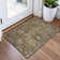 Machine Washable Indoor/Outdoor Xhevrie Aloe Rug