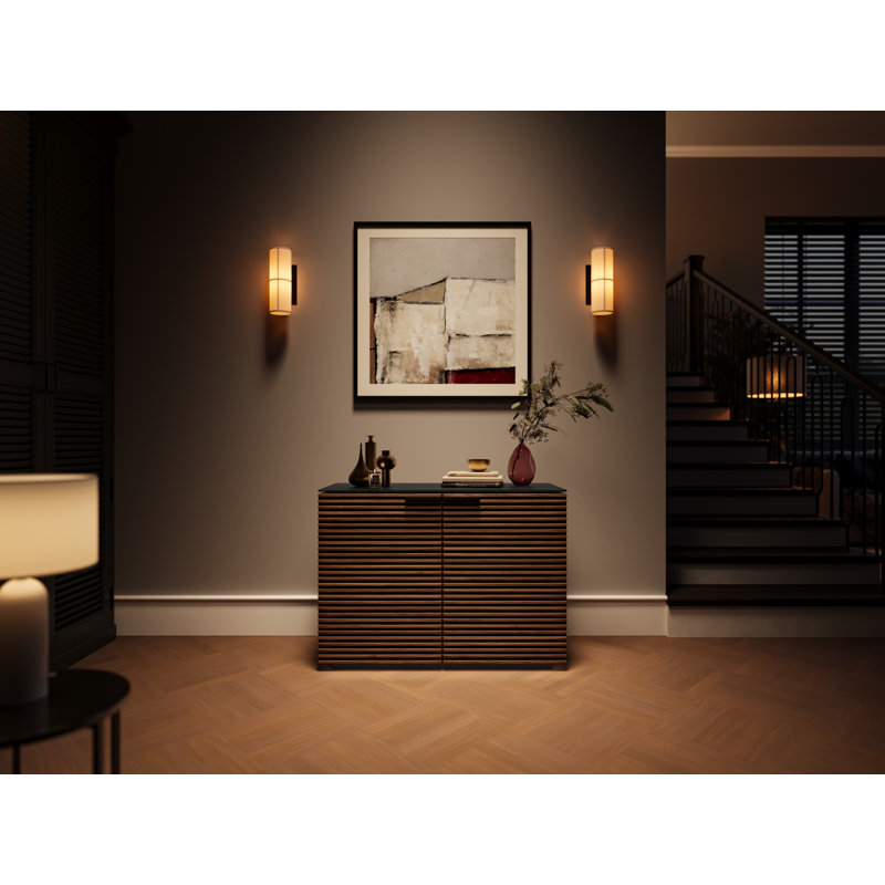 Corridor Accent Cabinet, Natural/Walnut