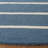 Zoticus Handtufted Wool & Cotton Striped Rug in Blue/Ivory-1107878519
