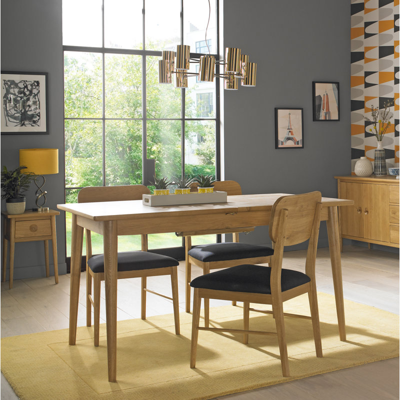 Abdiel Oak Solid Wood Dining Table