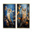 «Enchanted Forest Sentinels Owl - Owl», ensemble de 2 reproductions d'art mural-102920714-102920718