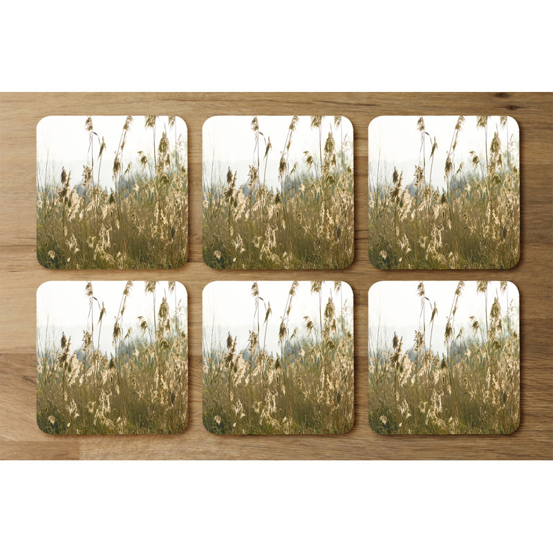 Drakos Square 6 Piece Coaster Set