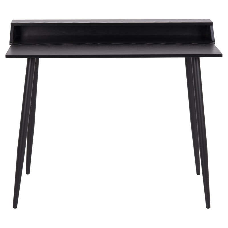 Joe Metal Base Writing Desk, Ash Black