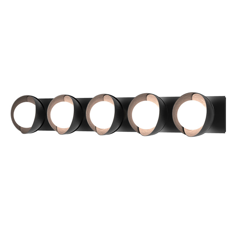 Brooklyn 5 - Light Dimmable Bath Bar, Oil Rubbed Bronze, Oil Rubbed Bronze