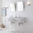 Ellie 33" Tall Stone Oval Console Bathroom Vanity with Faucet and Overflow-619023241