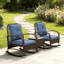 Balcony Furniture Set,3 Piece Wicker Patio Furniture Set-157052215