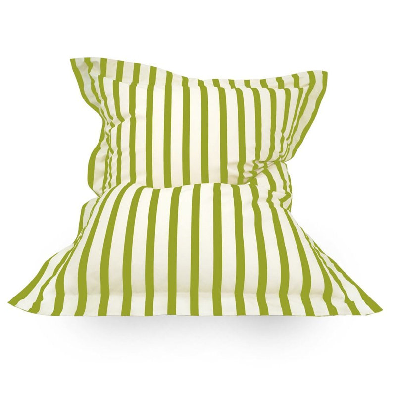3-5 Refillable Bean Bag Chair, 170cmH x 130cmW x 75cmD, Green