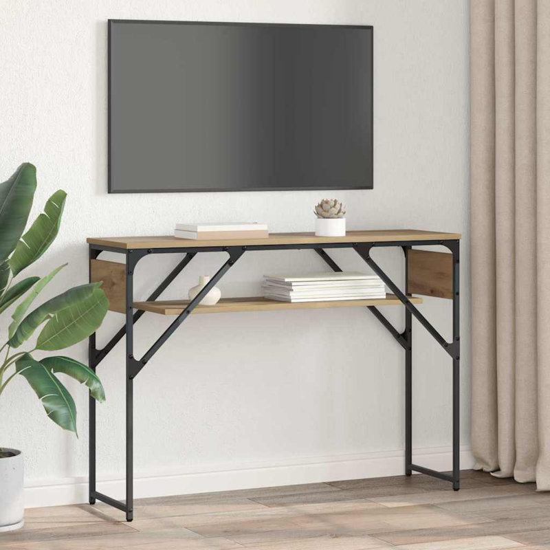 Console Table, 75cm H x 105cm W x 30cm D, Artisan Oak