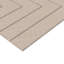Panneau mural en feutre 3D PET 24 po x 24 po (8 pièces, 30,9 pieds carrés / caisse)