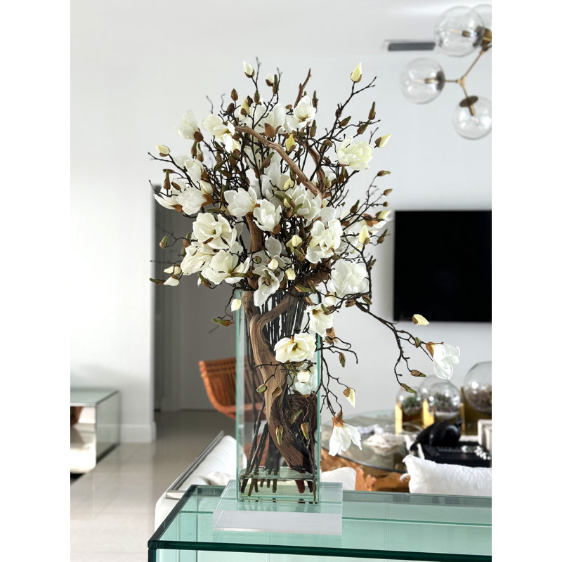 Faux Floral in Vase