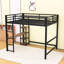 Lit mezzanine double avec bureau intégré Ferris