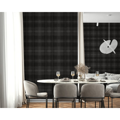 Stacy Garcia Home Argos Crossroads Plaid Peel And Stick Wallpaper