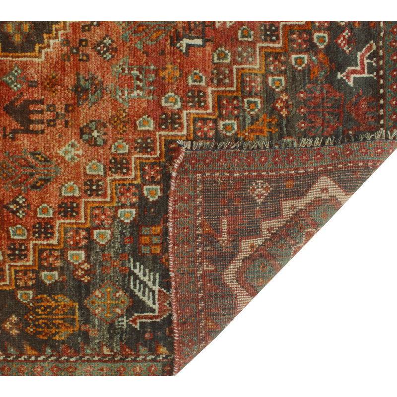 Fine Vintage Salikha Rust Rug