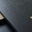 Bureau d'écriture rectangulaire en bois de frêne noir-1890366461
