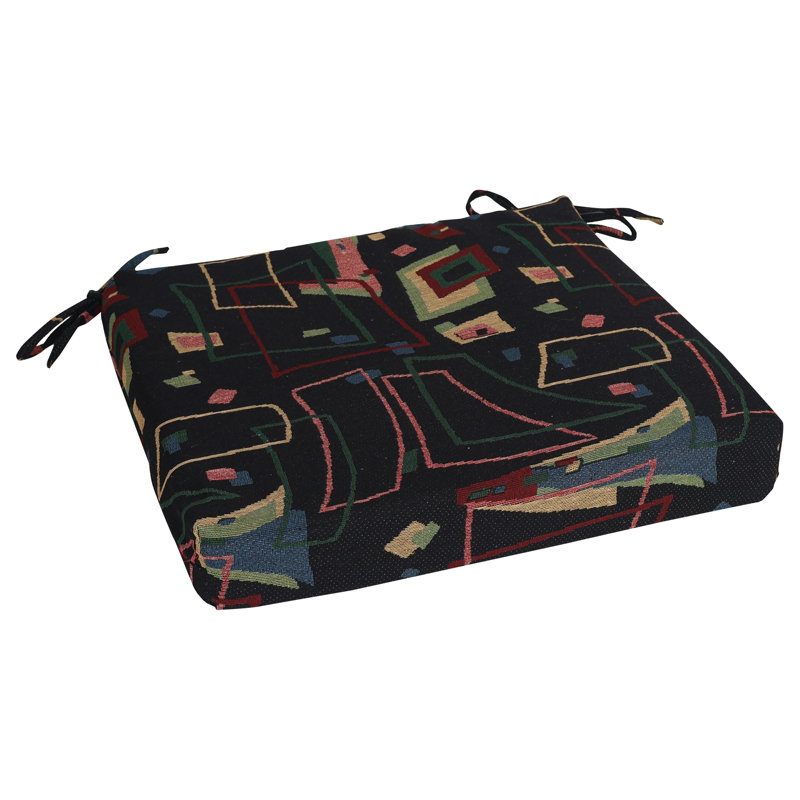 20-Inch By 19-Inch Tapestry Chair Cushion