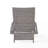 Outdoor Wicker Chaise Lounge With Adjustable Backrest-1769485128