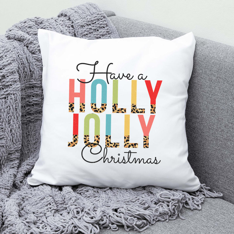 Christmas-01_2 Reversible Throw Pillow, 20" x 20"