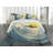 Hypnotic Coastal Polyester Coverlet