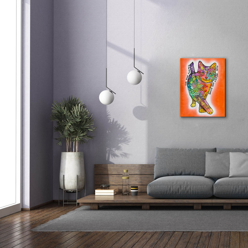 «On The Prowl» par Dean Russo, art mural sur toile, 26 po x 34 po, H 34 po x l 26 po x P 1,5 po