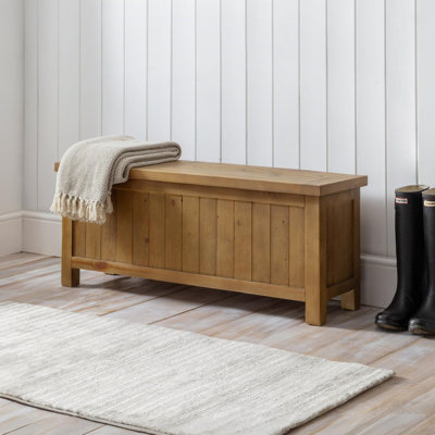 Chantal Wood Storage Bench