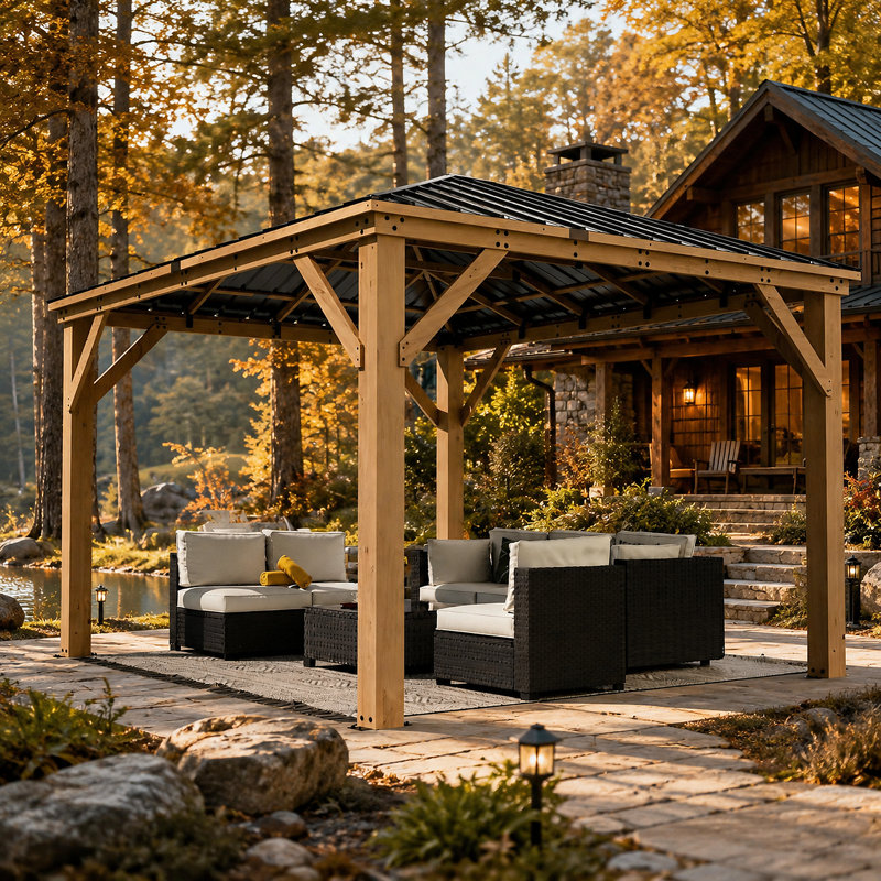 10 pi. L 12 pi. D Gazebo 