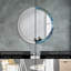 Huldar Glass Flat Wall Mirror
