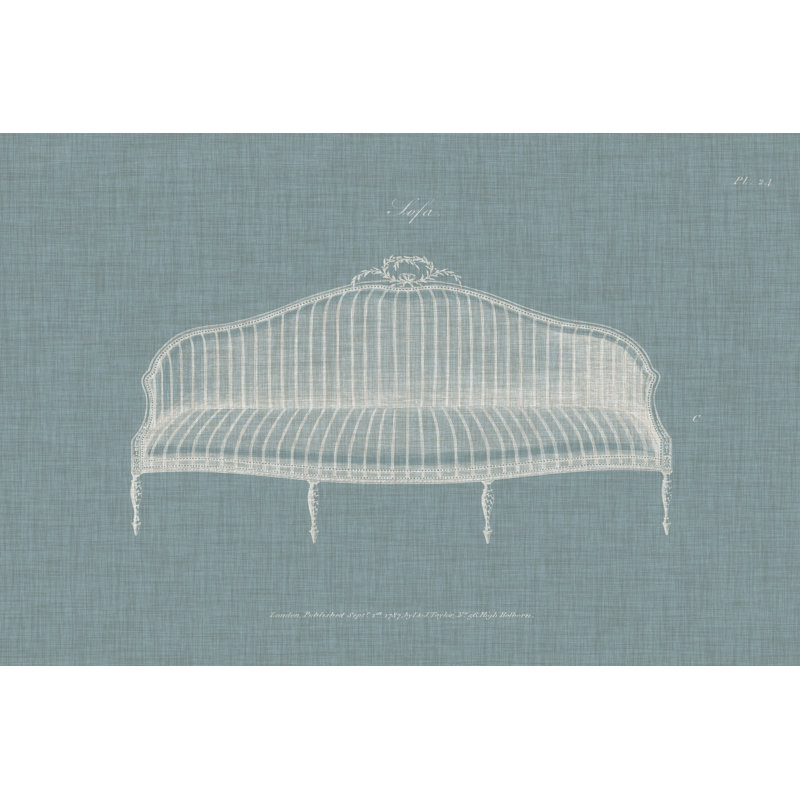 Hepplewhite Sofas IV by Hepplewhite - Wrapped Canvas Print, 51cm H x 76cm W 