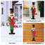 36" H Metal Nutcracker Yard Stake and Wall Decor