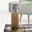 Table de bout avec plateau en nacre