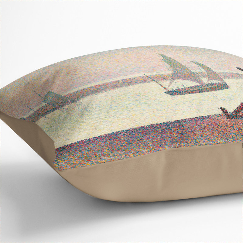 The Channel at Graveline Vol.2 Scatter Cushion, Stone, 55cm H x 55cm W x 20cm D