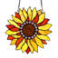Panneau de vitrail Sunflower-1192610389