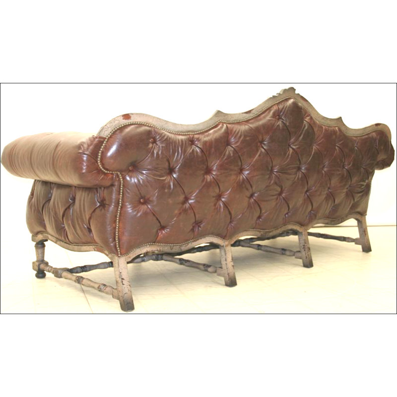 Sofa, Navarro Pewter, French Ivory, Natural