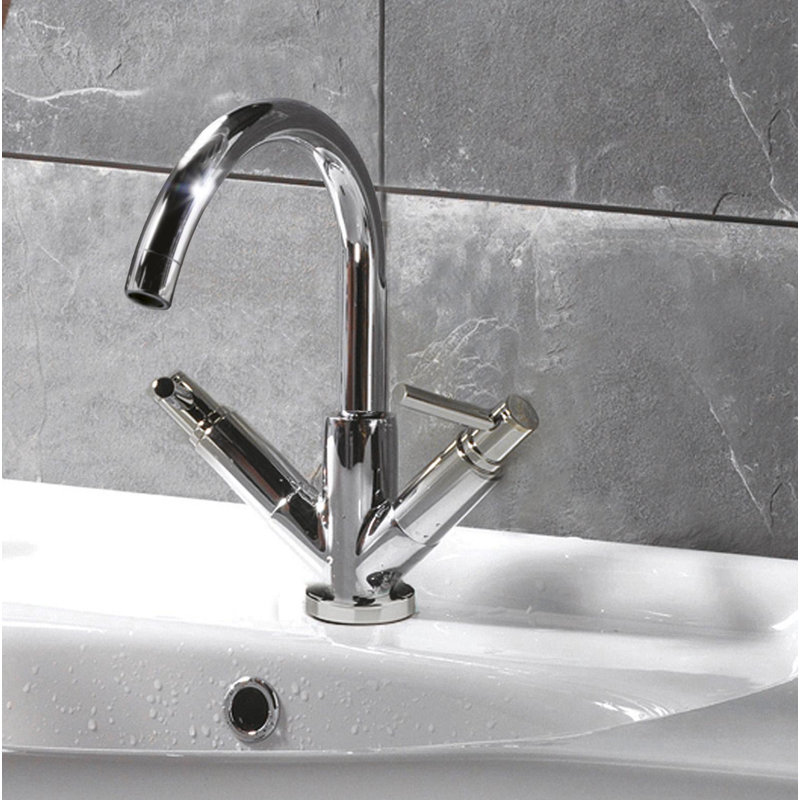 Tec Lever Deck Mounted Bathroom Faucet