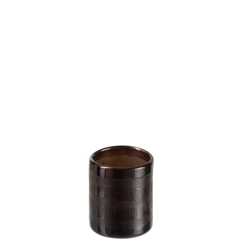 Glass Tabletop Hurricane, 9cm H x 8cm W x 8cm D